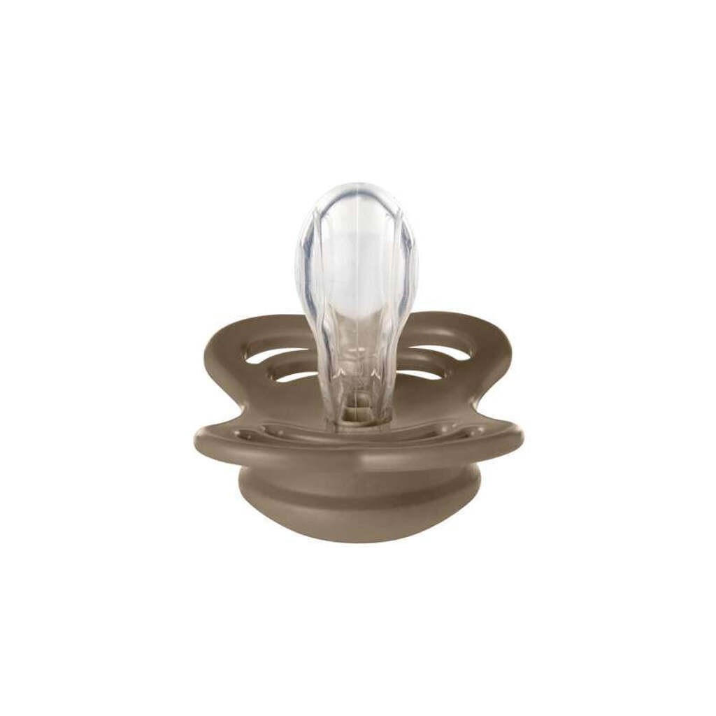 BIBS Symmetrisk Supreme Sut - Str. 1 - Silikone - Dark Oak