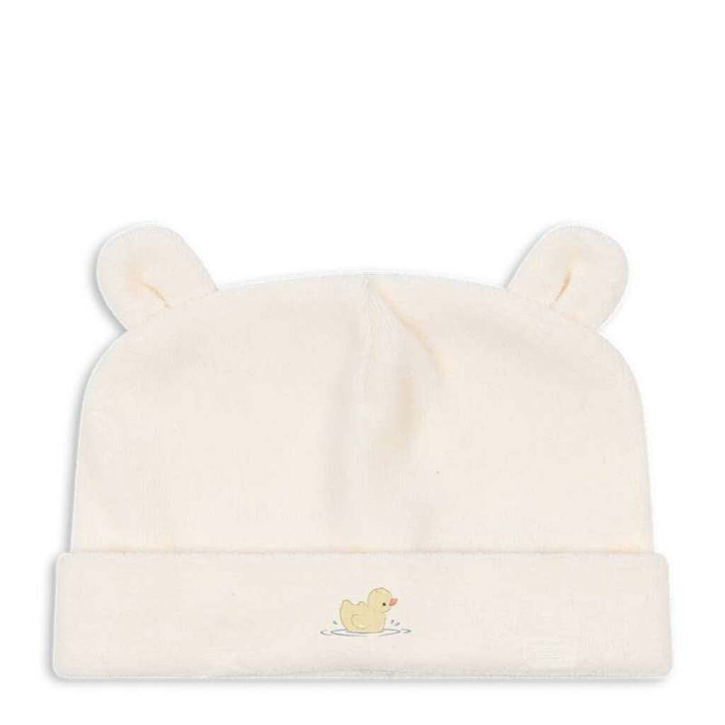 Fanga Fontana Elu Beanie - GOTS - Antique White