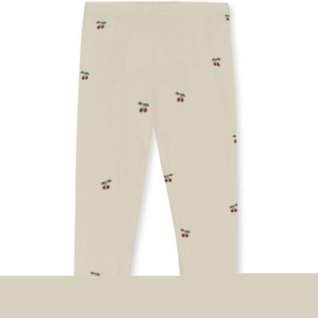 Konges Sløjd Leggins GOTS - CHERRY