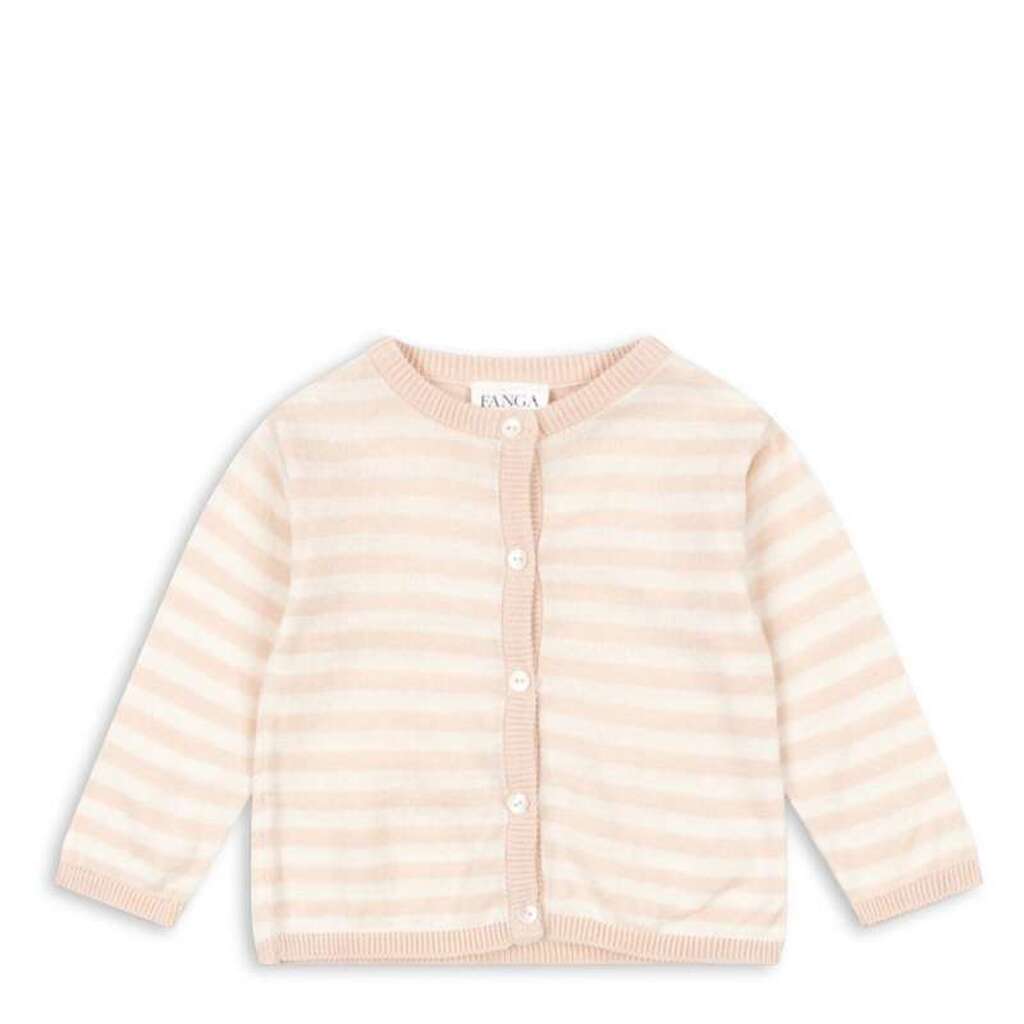 Fanga Fontana Venti Cardigan - Strik - GOTS - Cameo Rose