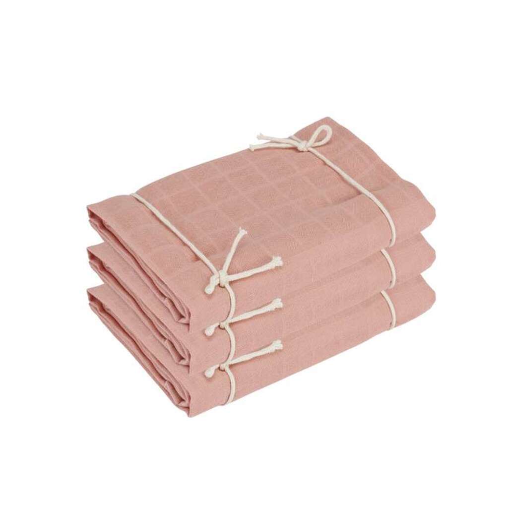 Naturebaby Økologiske Stofbleer/Minisvøb - 3-pak - Rose Cloud