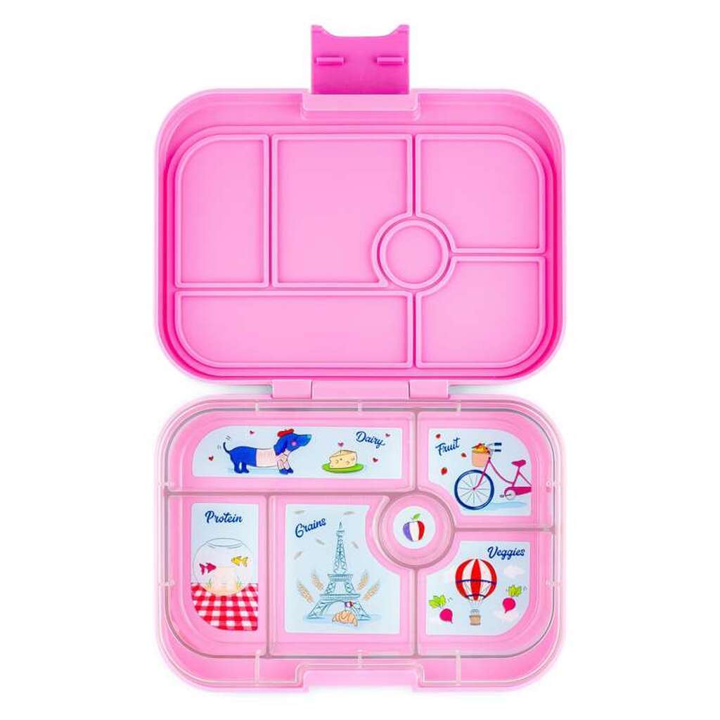 Yumbox Madkasse - Original - 6 rum - Power Pink/Paris