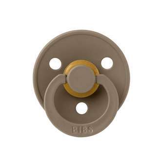 BIBS Symmetrisk Colour Sut - Str. 1 - Naturgummi - Dark Oak