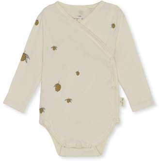 Konges Sløjd Newborn heldragt GOTS - LEMON