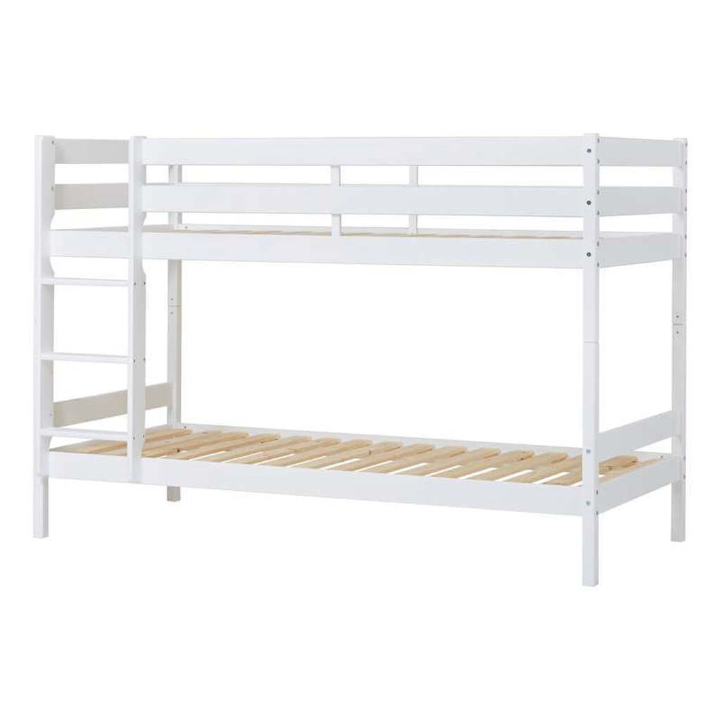 Hoppekids ECO Comfort - Køjeseng - Flere Størrelser - Hvid