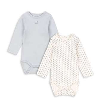 Fanga Fontana Bello Body - Langærmet - 2-pak - OCS - Blue Mix