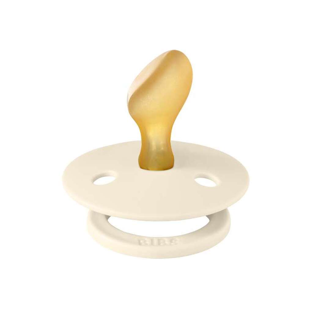 BIBS Anatomisk Colour Sut - Str. 2 - Naturgummi - Ivory