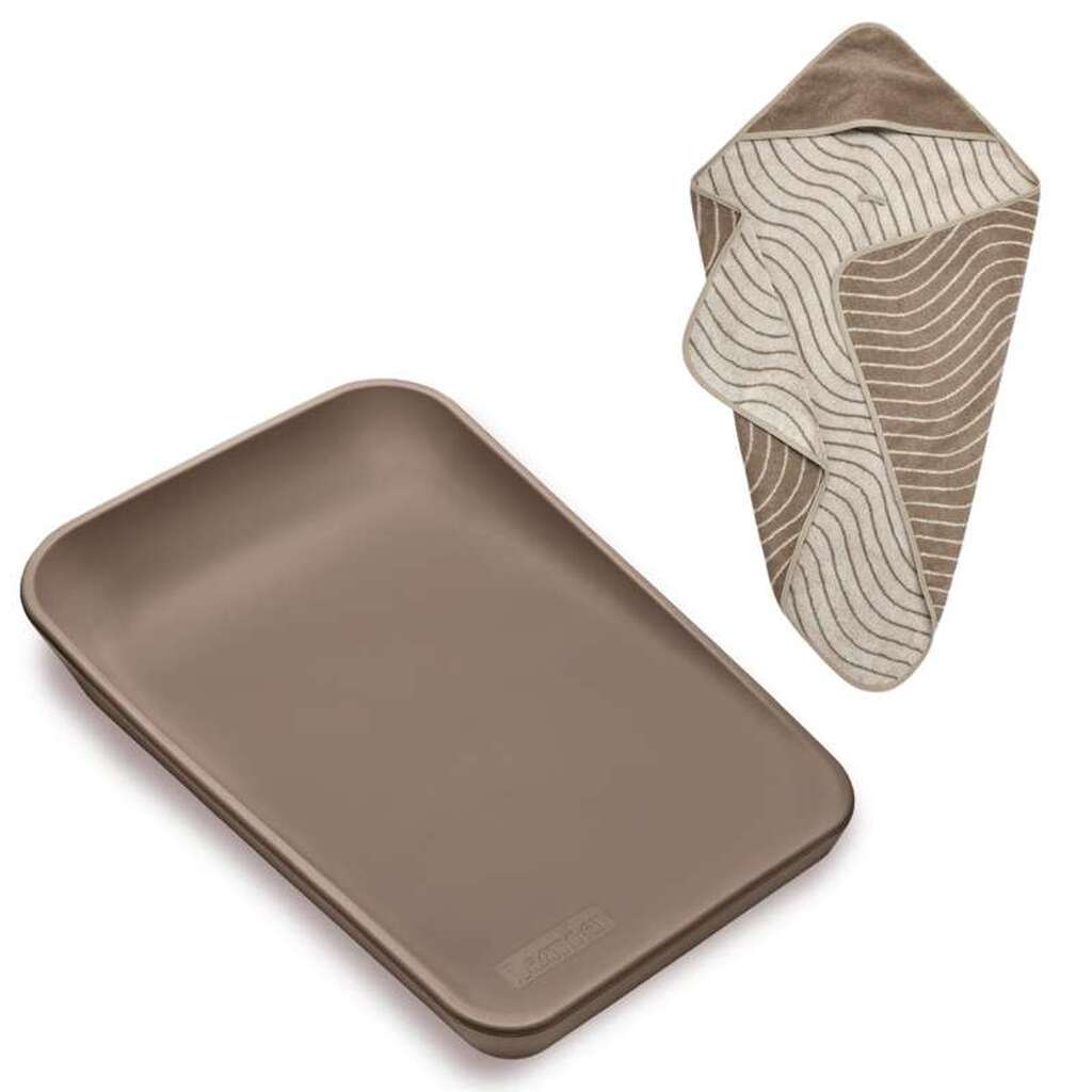 Leander Mattyâ¢ Puslepude inkl. Hoodie - Mocca/Cappuccino