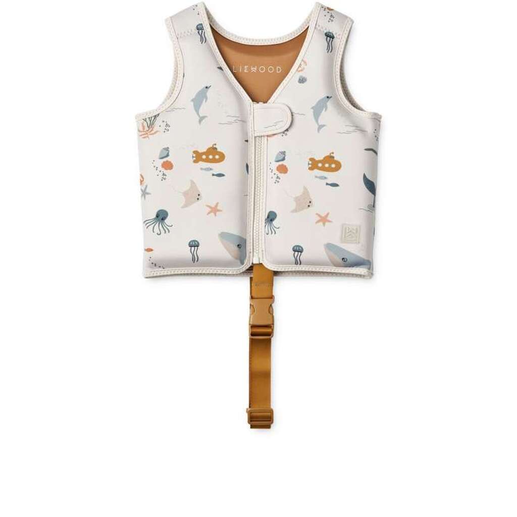Liewood Dove Badevest - Sea Creature/Sandy