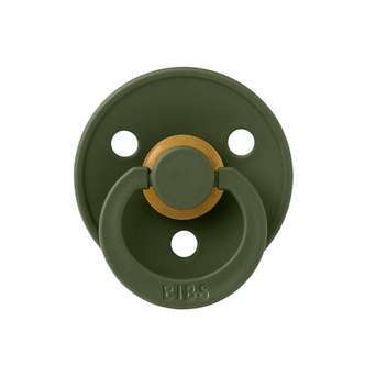 BIBS Symmetrisk Colour Sut - Str. 2 - Naturgummi - Hunter Green