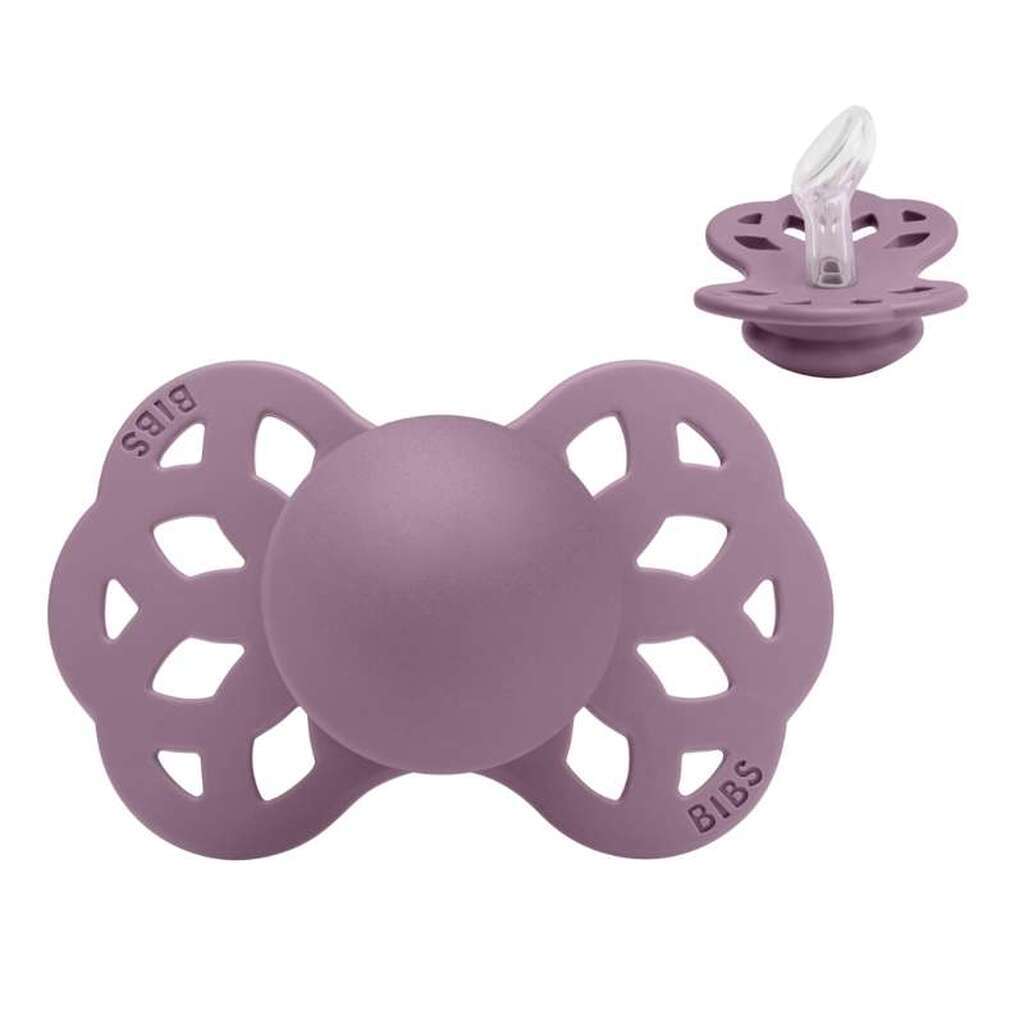 BIBS Anatomisk Infinity Sut - Str. 1 - Silikone - Mauve