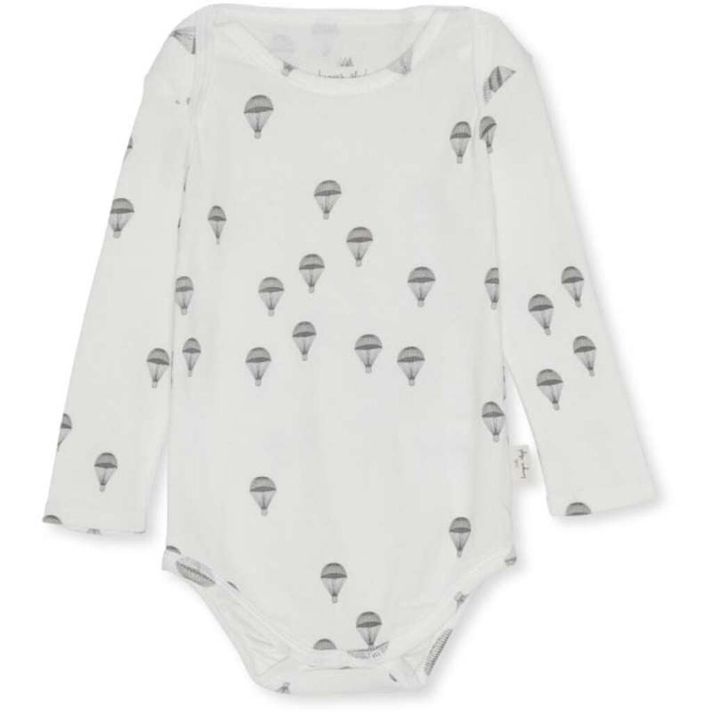 Konges Sløjd Langærmet body GOTS - PARACHUTE