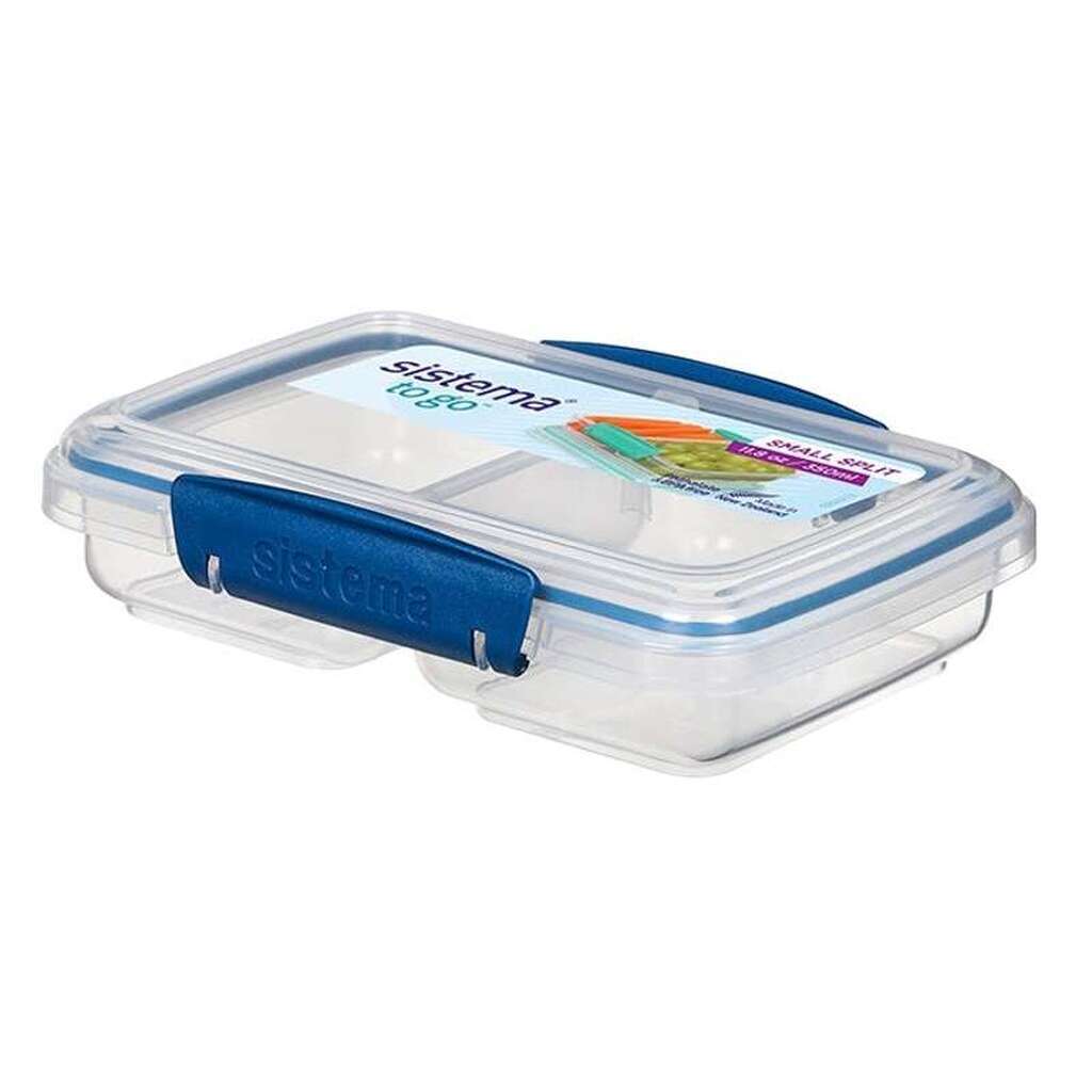 Sistema Snackboks - Small Split - 350 ml. - Ocean Blue