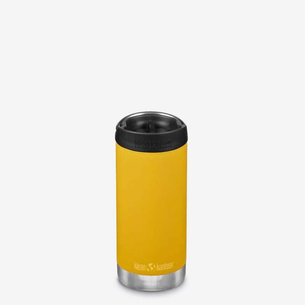 Klean Kanteen TKWide Drikkekop/-flaske - Café Cap - 355ml - Marigold