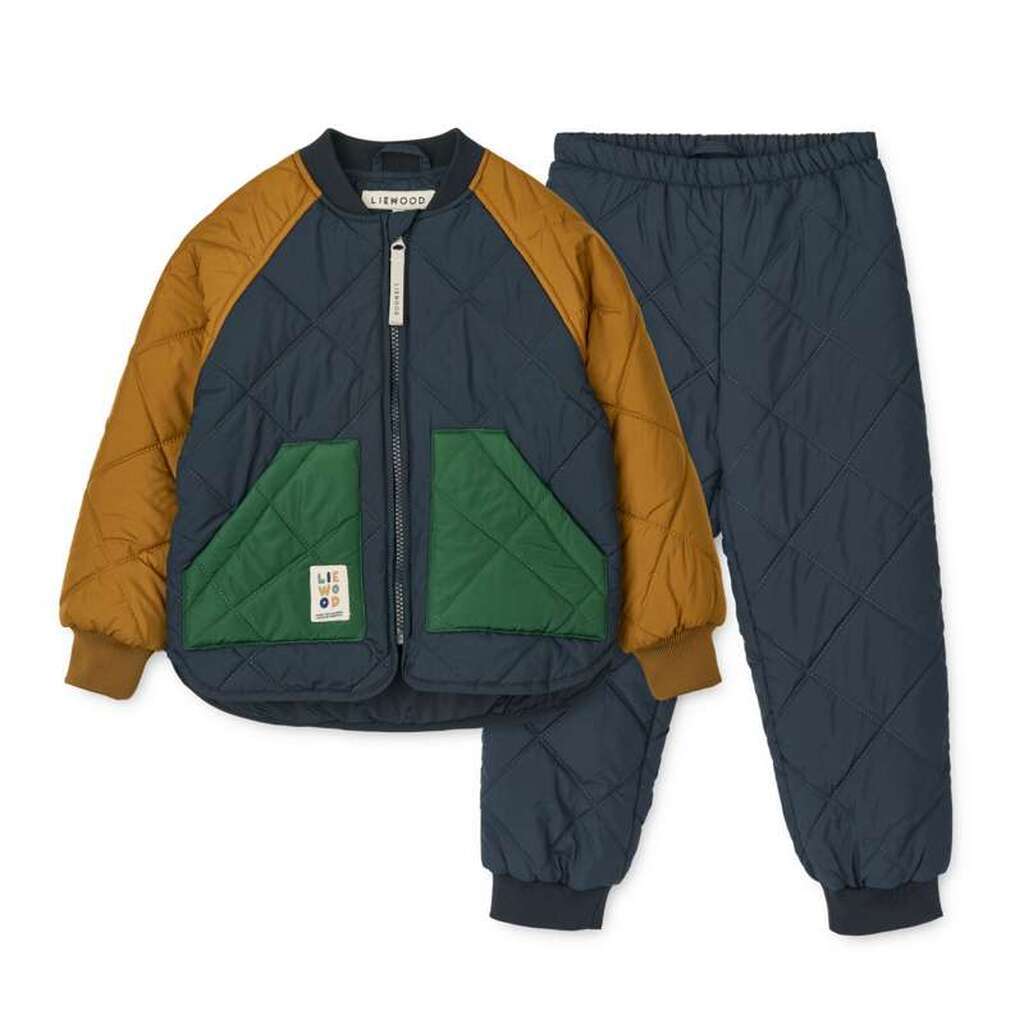 Liewood Zella Termotøj i Sæt - Classic Navy Multi Mix