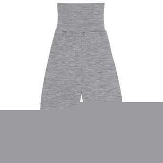 Engel Natur Babybukser m. Taljerib - Uld/Silke - Grey