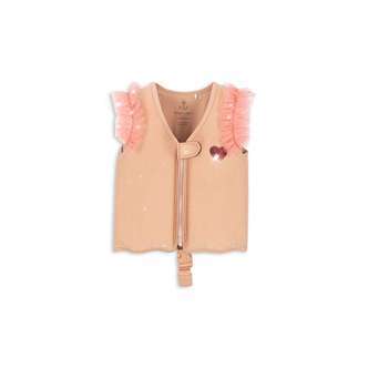 Konges Sløjd Gemma Neopren Badevest m. Glimmer - Evening Sand