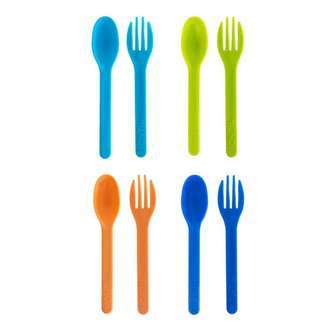 MontiiCo Out & About Bestik - 4 sæt. - Burst