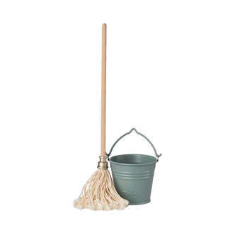 Maileg Gulvspand og Moppe - Miniature