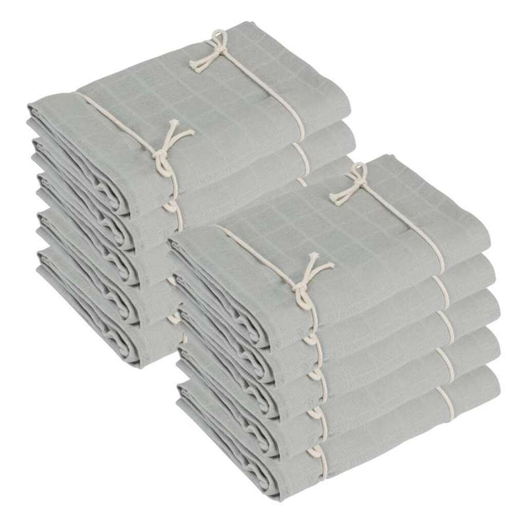 Oh'Naturel Økologiske Stofbleer - 10-pak - Dove