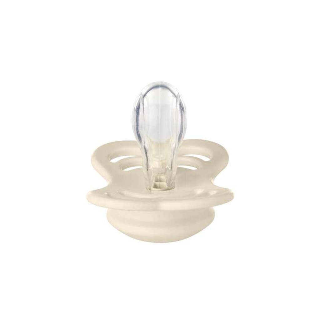 BIBS Symmetrisk Supreme Sut - Str. 1 - Silikone - Ivory