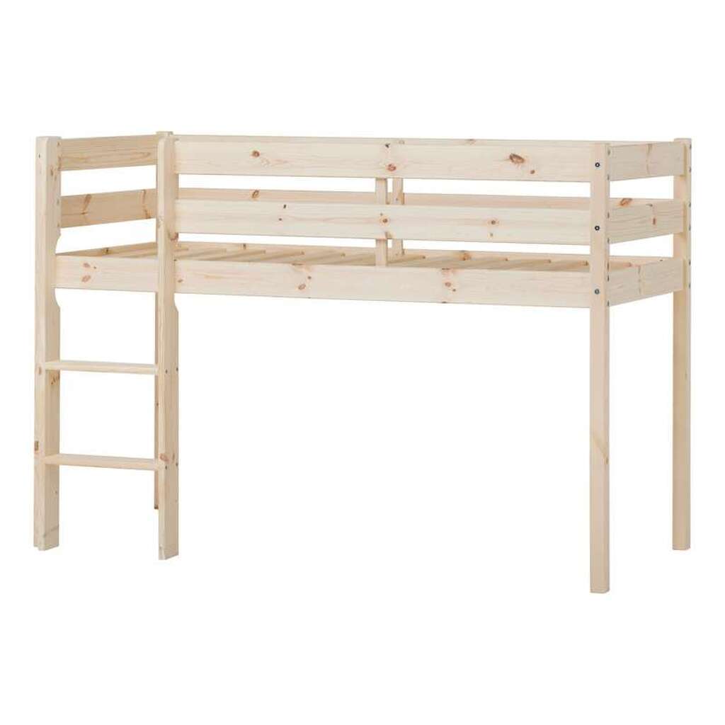 Hoppekids ECO Comfort - Halvhøj Seng - Flere Størrelser - Natur