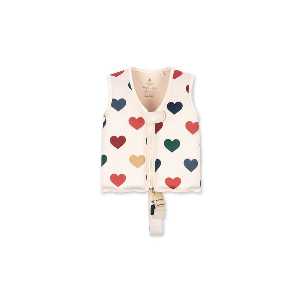 Konges Sløjd Ellis Neopren Badevest - Bon Coeur Coloré