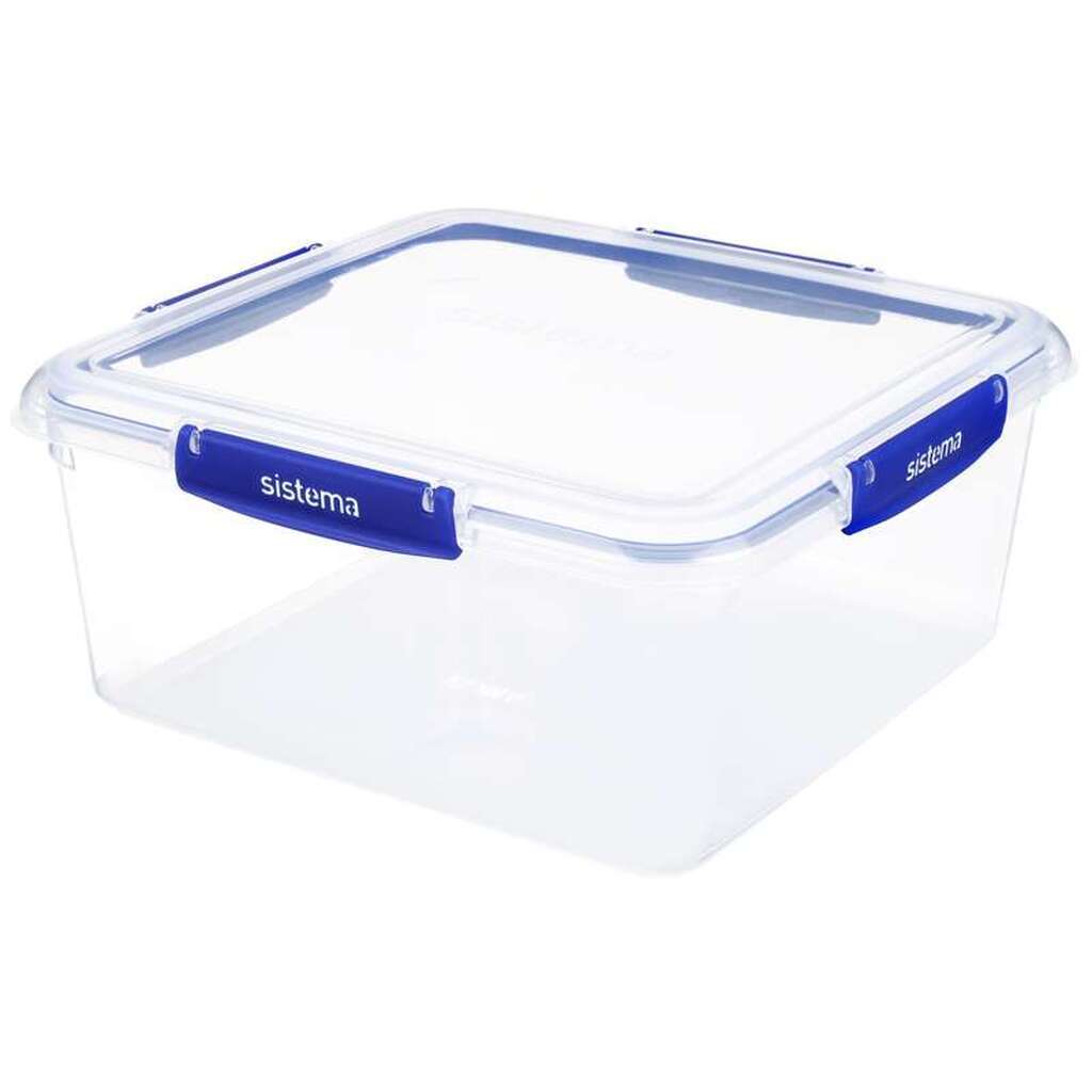 Sistema Madopbevaring - Klip It Plus - Square - 5.5L - Blå