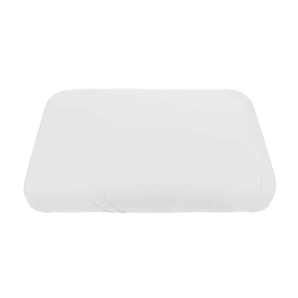 Sebra Jersey Lagen - 70x120 cm. - Baby - Hvid