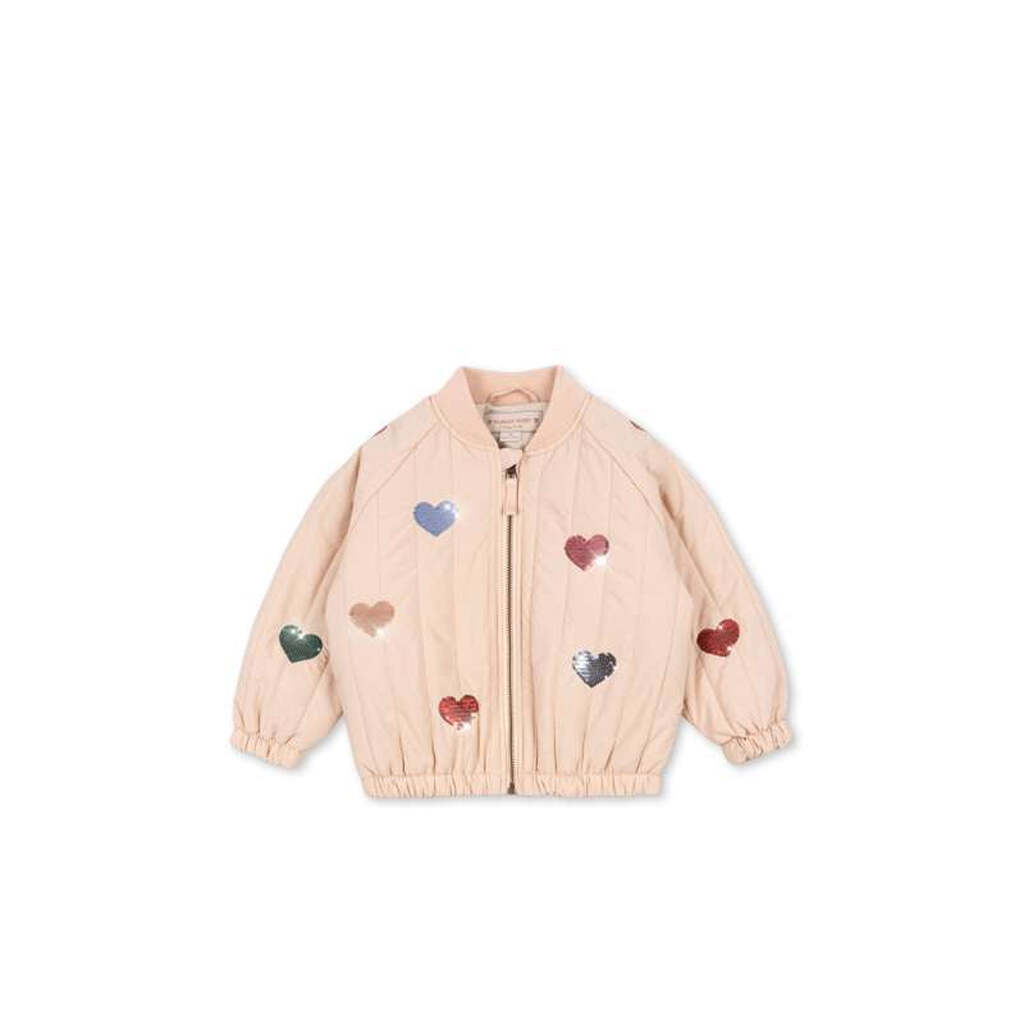 Konges Sløjd Juno Sequin Bomberjakke - Cameo Rose