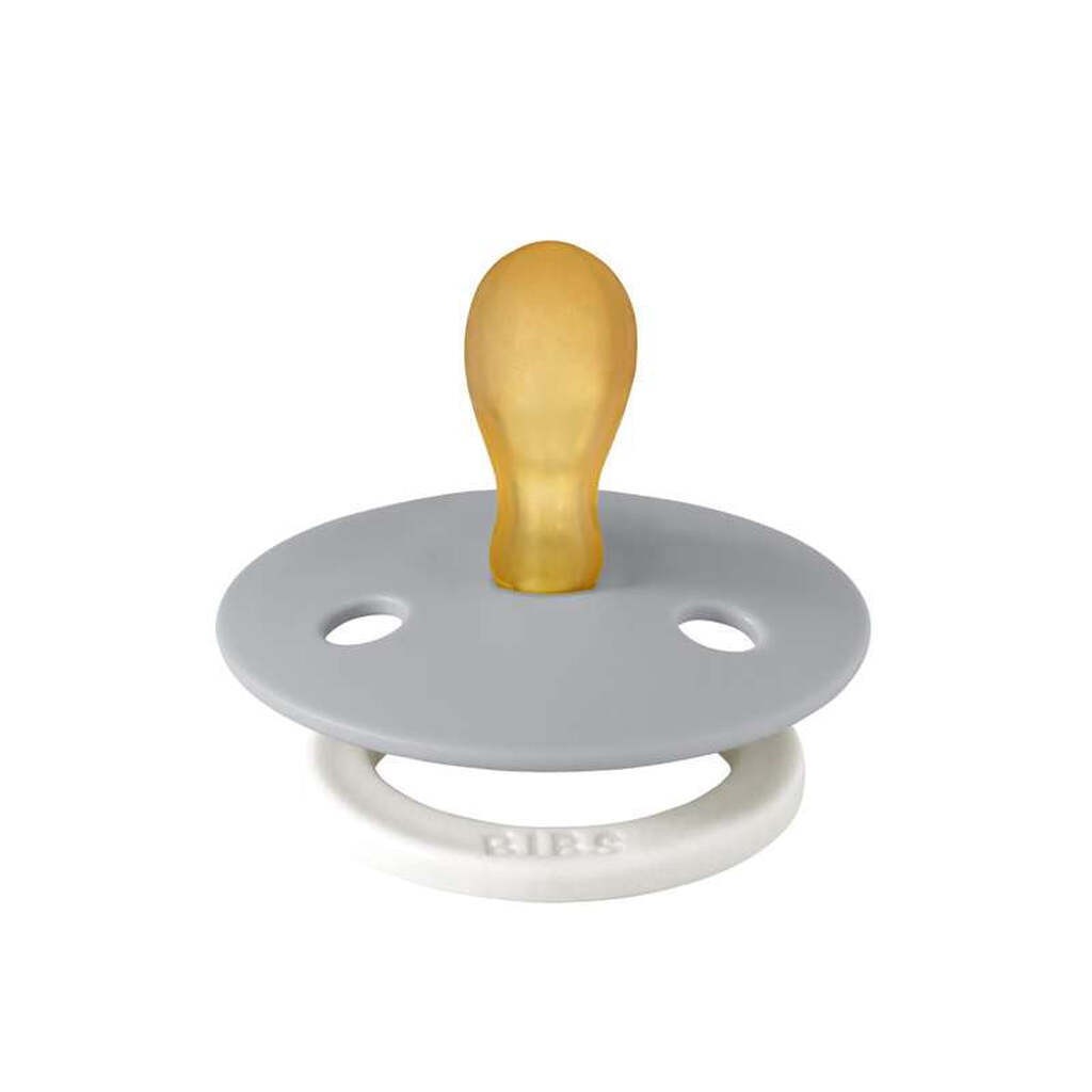 BIBS Symmetrisk Colour Sut - Str. 1 - Naturgummi - GLOW - Cloud