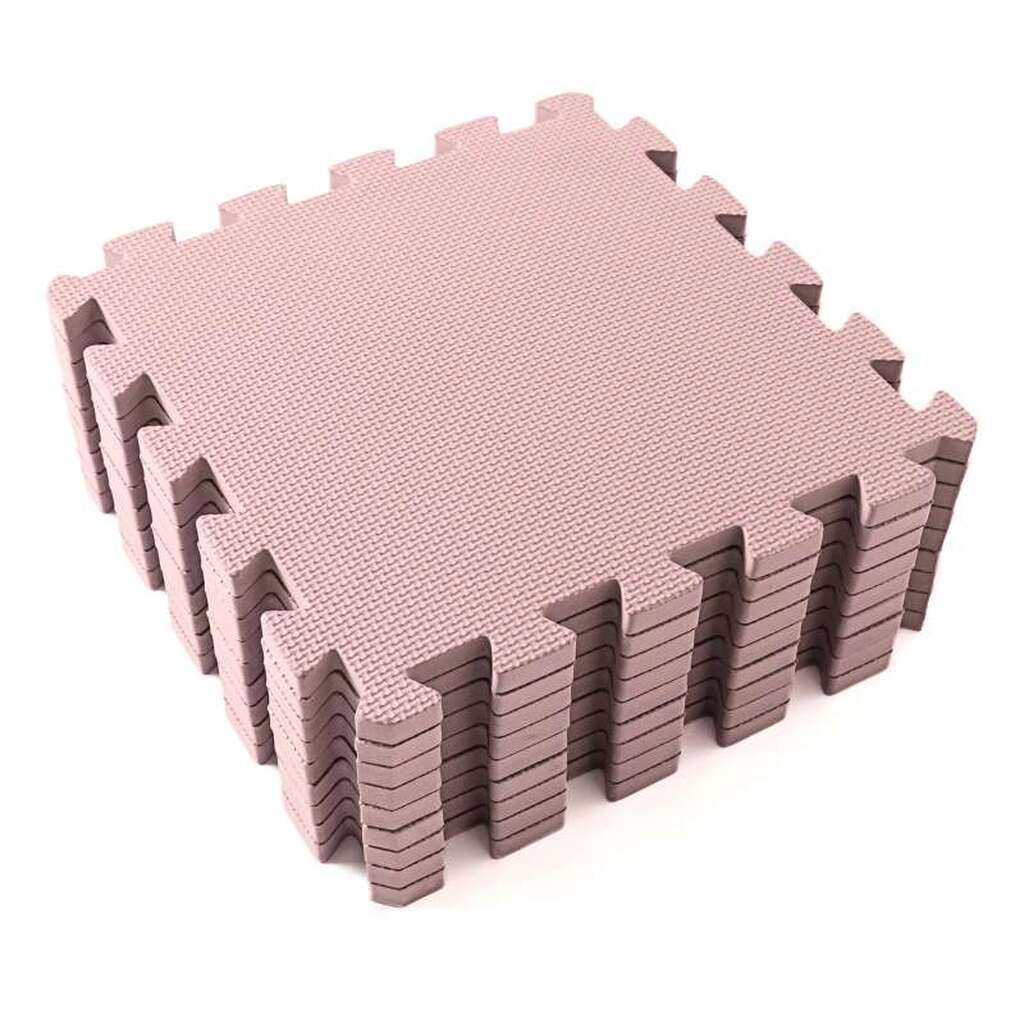 Kid'oh Skumlegegulv - 9 brikker - Dusty Rose