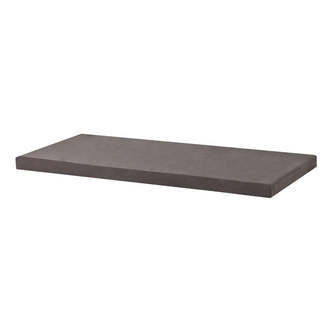 Hoppekids Betræk til Madras - 9 cm. - Flere Størrelser - Granite Grey
