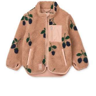 Liewood Nolan Pile Jakke - Berry/Pale Tuscany