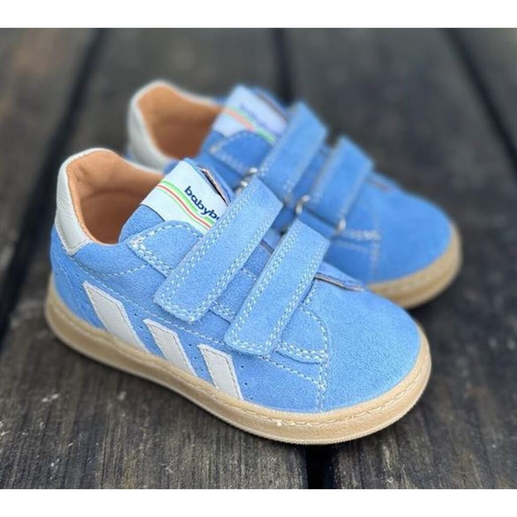 BabyBotte Alert velcro sneakers, azur blå