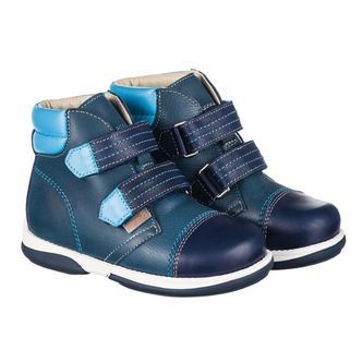 Memo Alex, drengesko, blå - drengesko med ekstra støtte