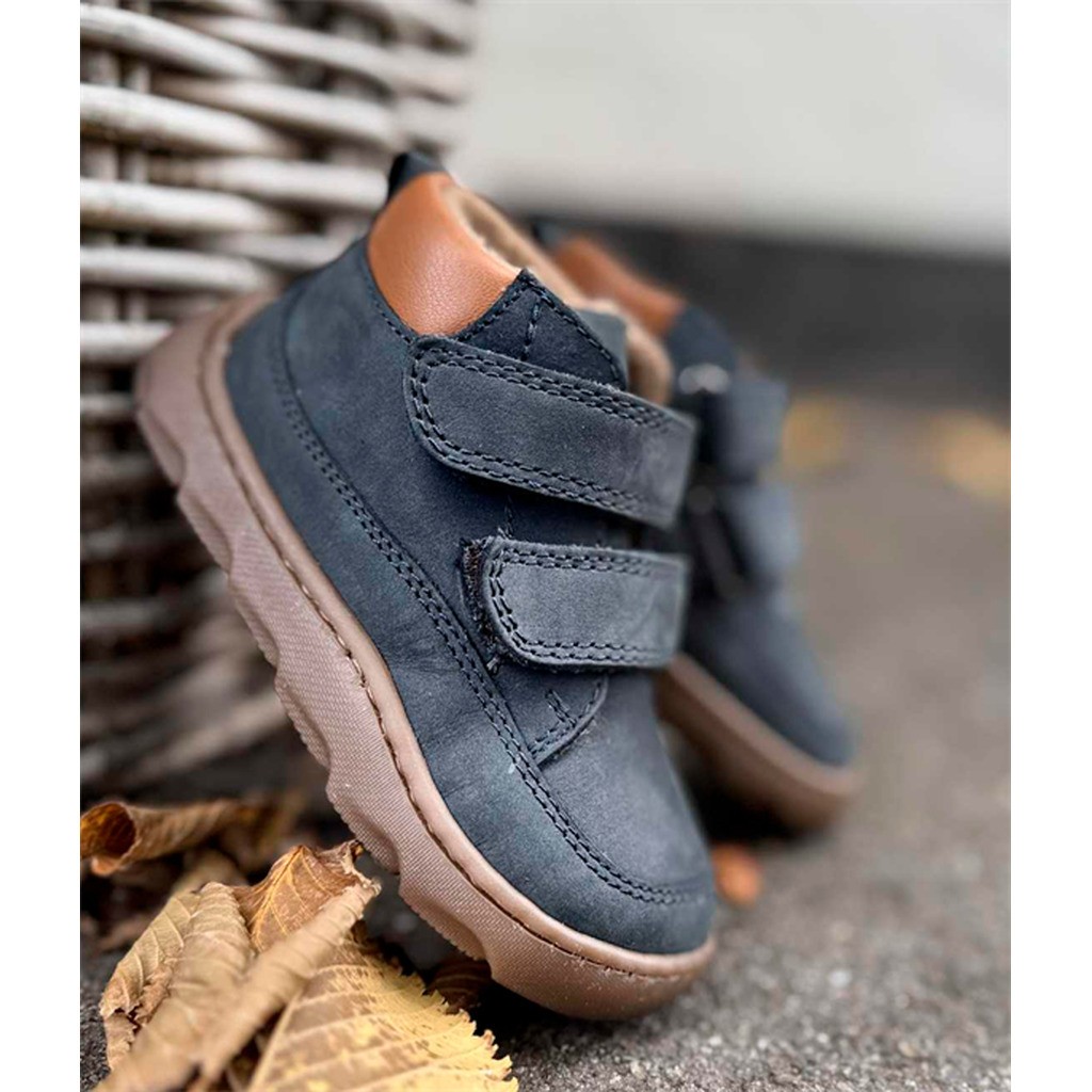 BabyBotte Alpes W. velcro støvlet, navy