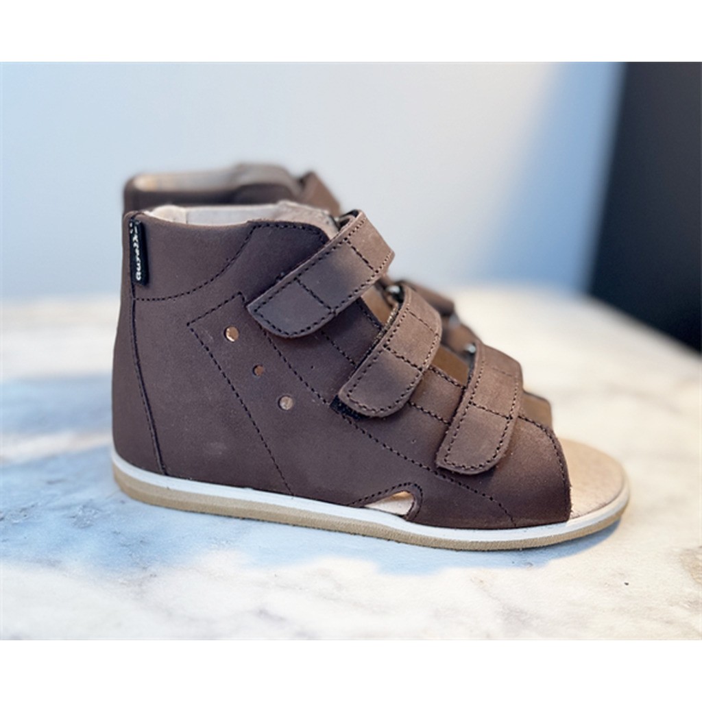 Aurelka sandal, brun - sandal med ekstra støtte