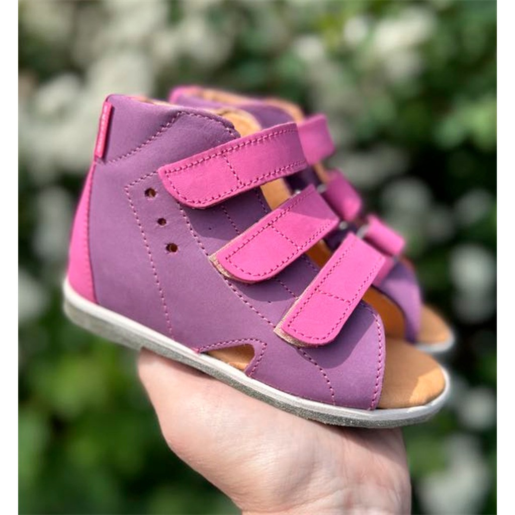 Aurelka sandal, lilla/pink - sandal med ekstra støtte