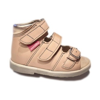 Aurelka sandal, nude m/1 spænderem - sandal med ekstra støtte