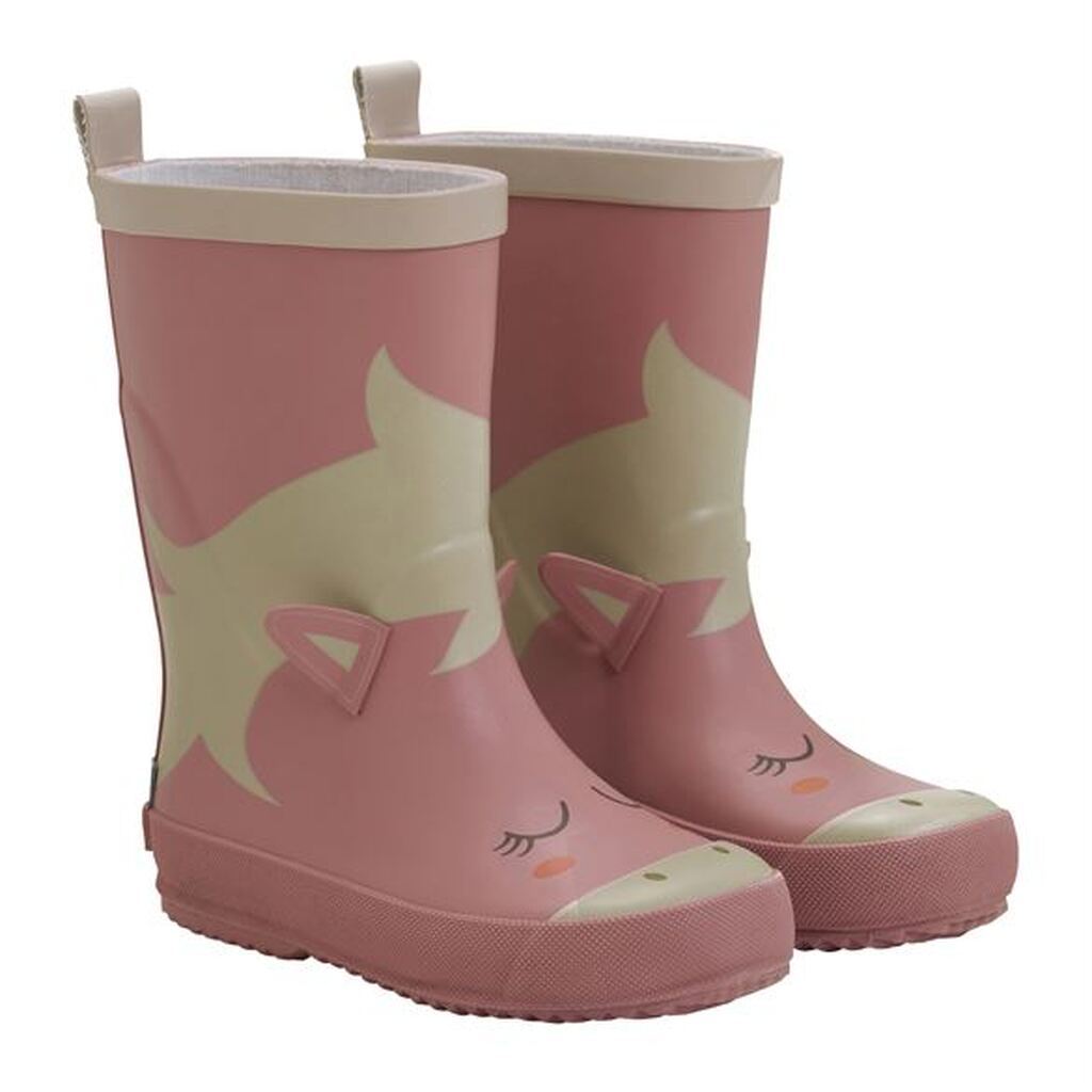 CeLaVi smalle gummistøvler, Horse - rosa