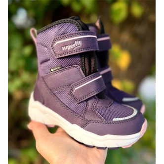 Superfit vinterstøvler m/Goretex, lilla/rosa