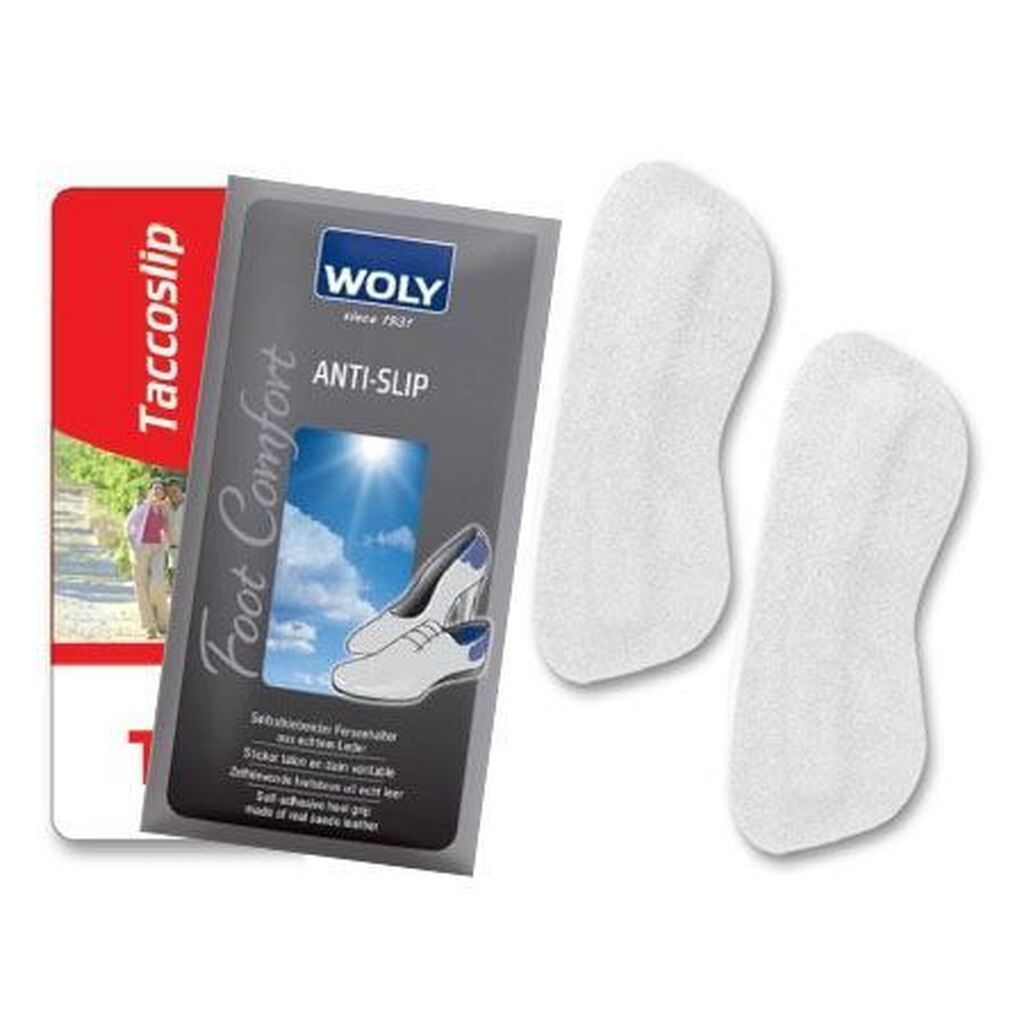 Anti slip ruskinds hælpude, sort