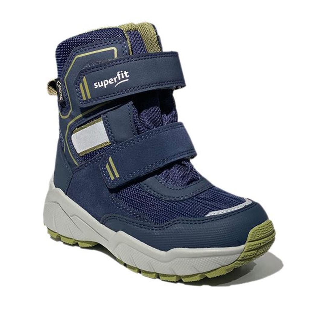Superfit vinterstøvler m/Goretex, navy/grøn