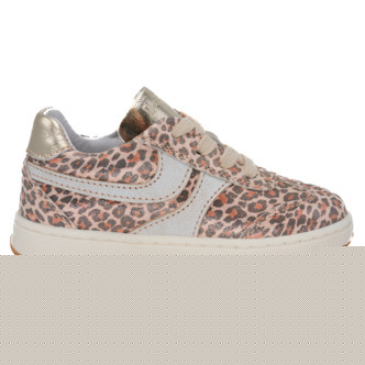 BabyBotte Intrépides Kooks snøresko m/lynlås, leopard