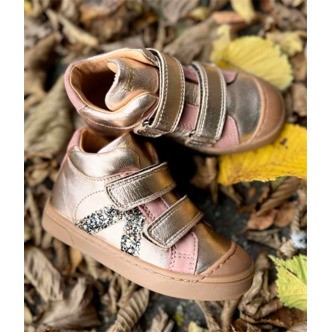 BabyBotte Katalina velcro sneakers, rosegold
