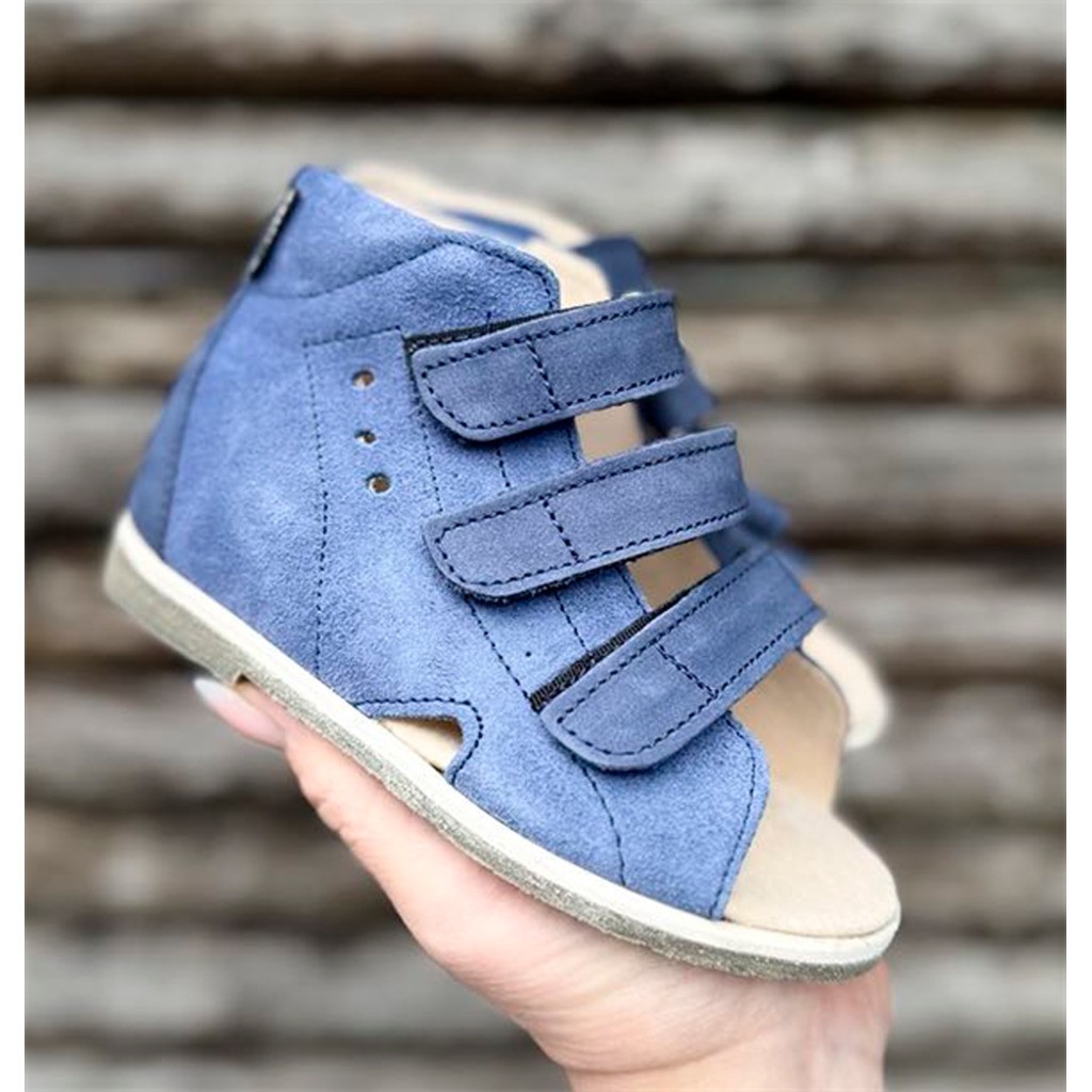 Aurelka sandal, navy blå - sandal med ekstra støtte