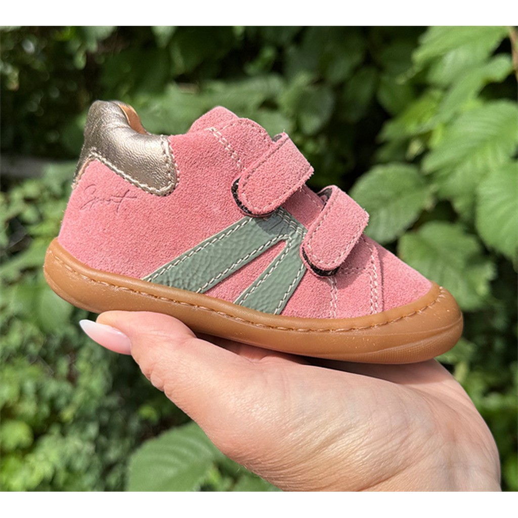 BabyBotte Argo S. velcro sneakers, rosa