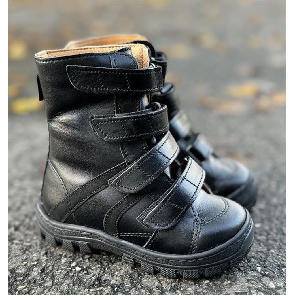 Aurelka vinterstøvler, sort - med ekstra støtte