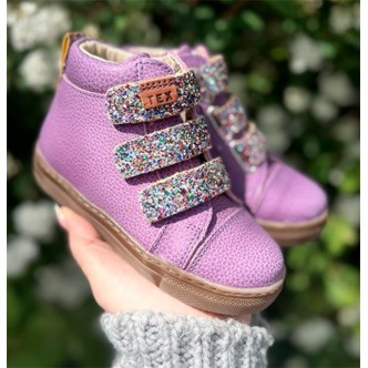 Arauto Rap vandtætte velcrosko, lilla/glimmer